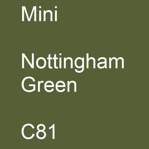 Mini, Nottingham Green, C81.